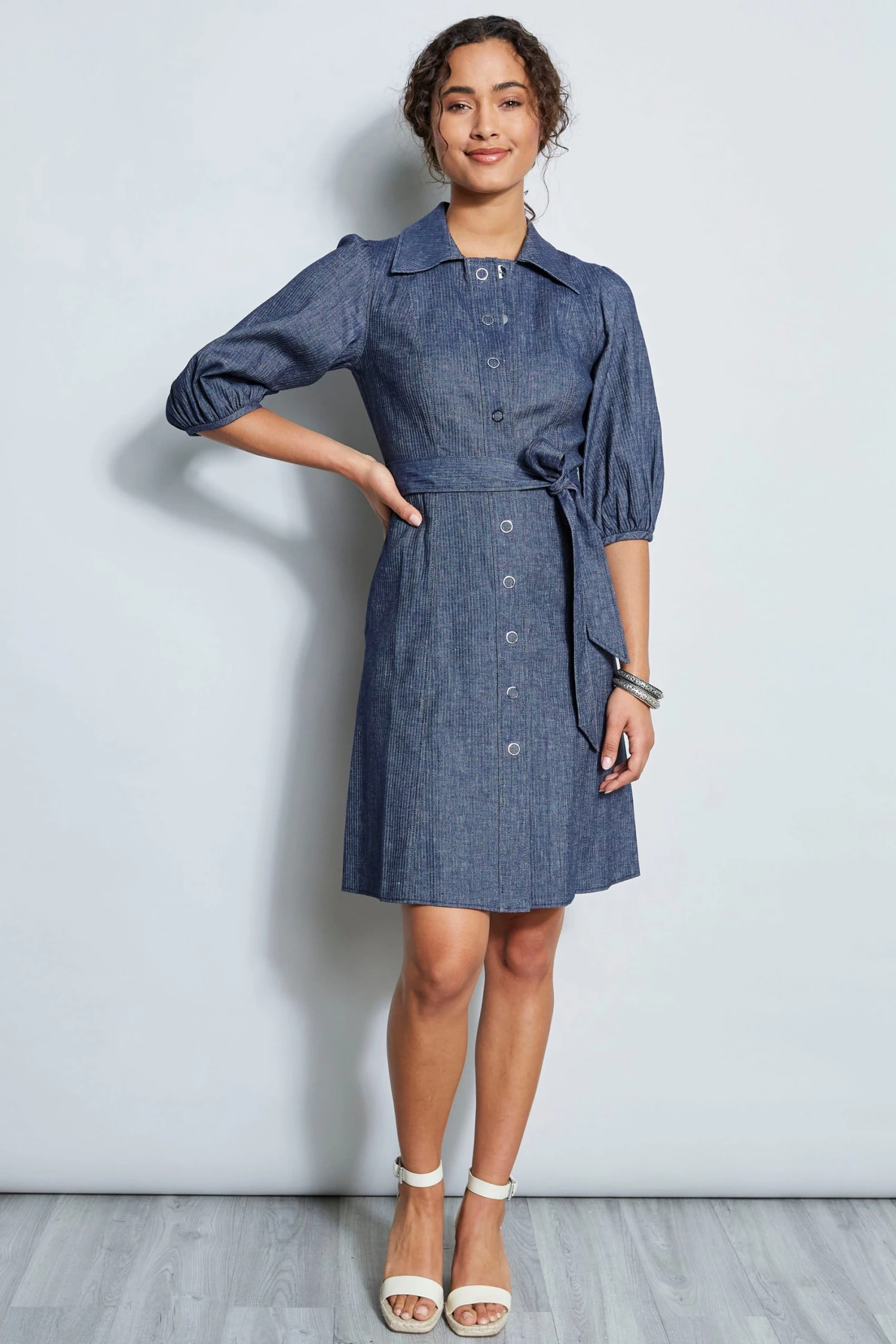 Elie Tahari Dresses & Jumpsuits Stretch Denim Dress 3 Elie Tahari Dresses & Jumpsuits Stretch Denim Dress