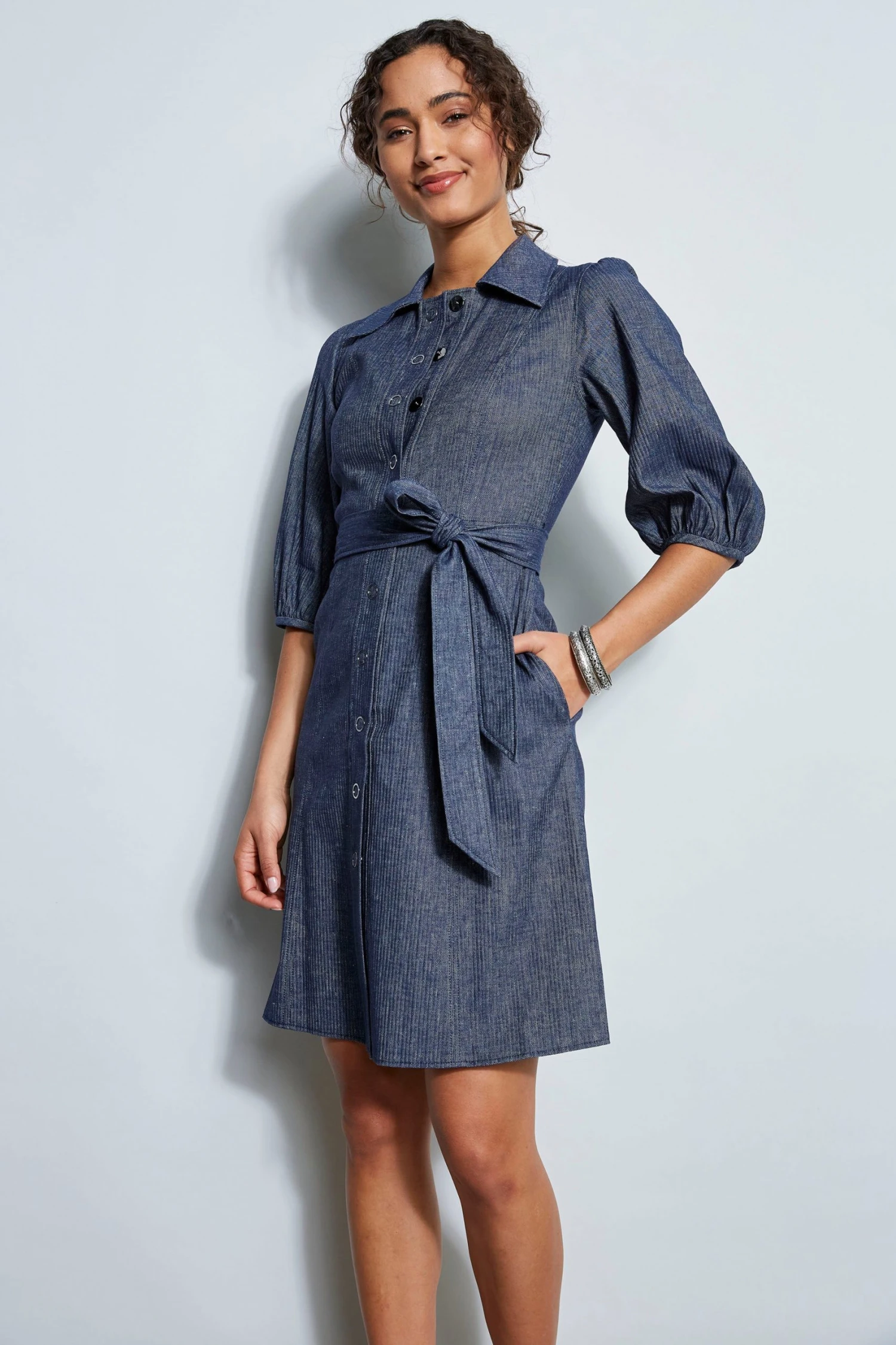 Elie Tahari Dresses & Jumpsuits Stretch Denim Dress 5 Elie Tahari Dresses & Jumpsuits Stretch Denim Dress
