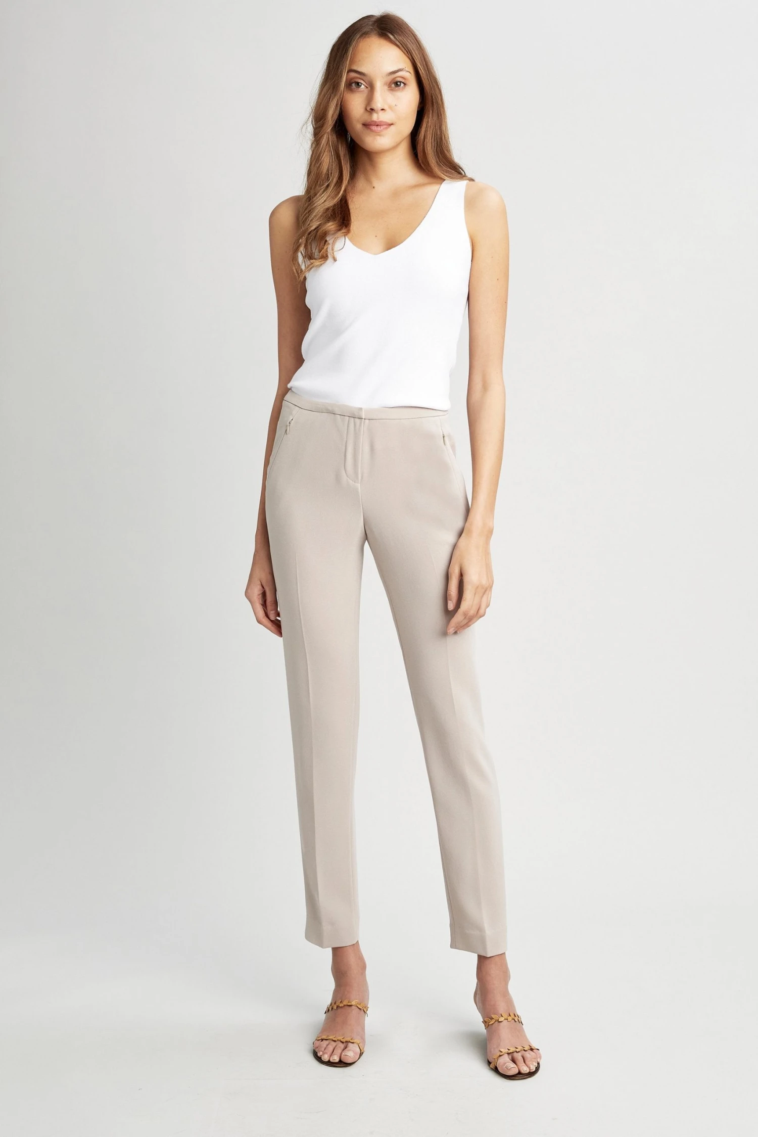 Elie Tahari Jillian Straight-Leg Pant 4 Elie Tahari Jillian Straight-Leg Pant
