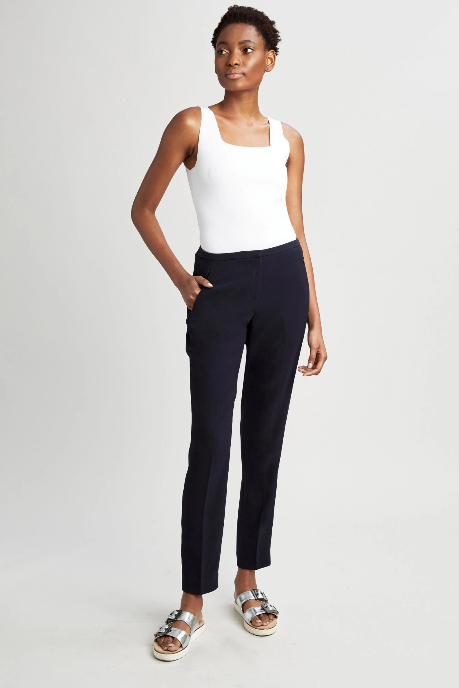 Elie Tahari Jillian Straight-Leg Pant 11 Elie Tahari Jillian Straight-Leg Pant