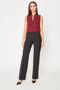 Elie Tahari Pants Odette Wide-Leg Pant 10 Elie Tahari Pants Odette Wide-Leg Pant