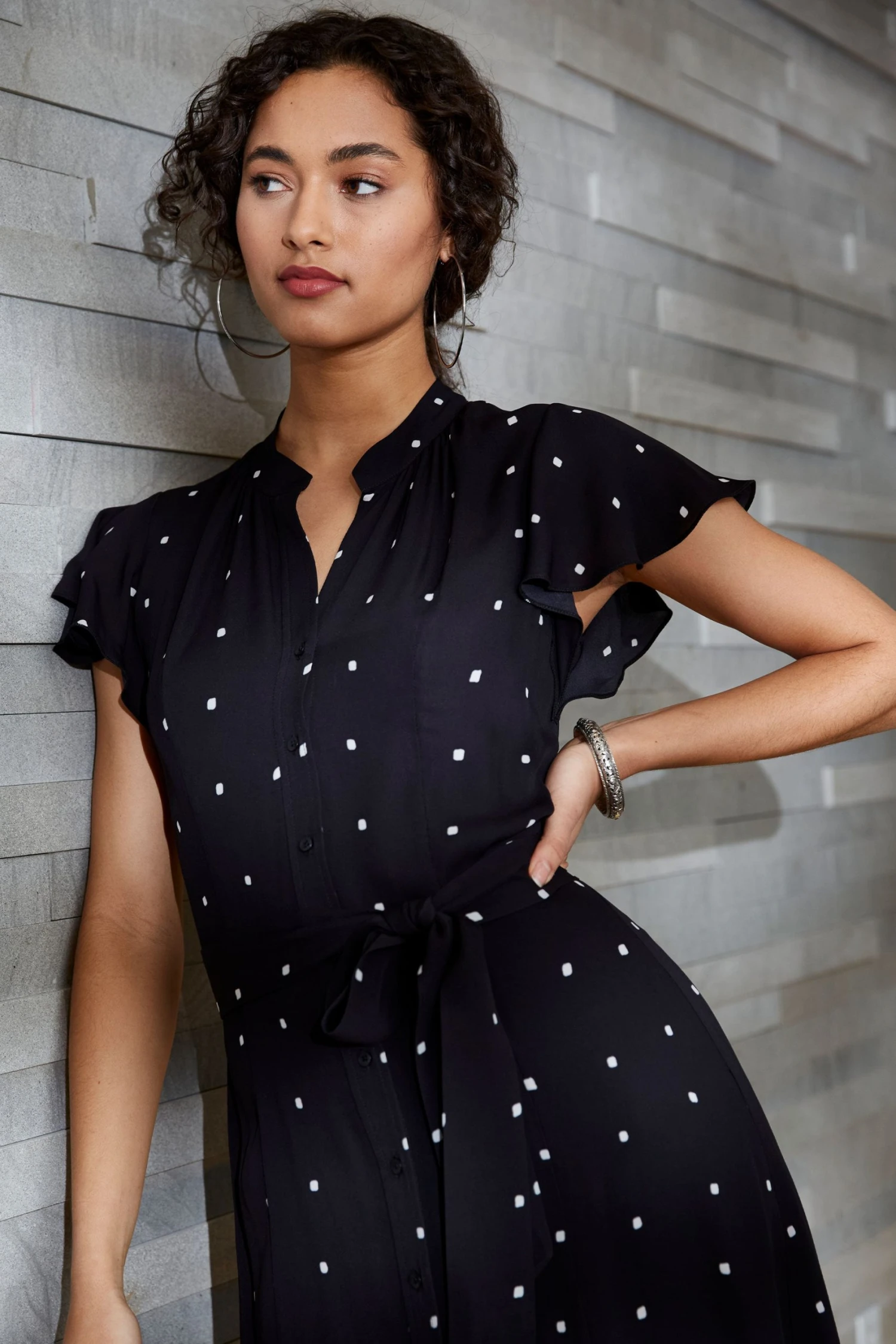 Elie Tahari Dresses & Jumpsuits Dot Shirt Dress 7 Elie Tahari Dresses & Jumpsuits Dot Shirt Dress