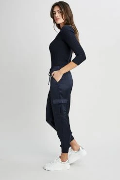 Elie Tahari Cargo Satin Pant Pants 10 Elie Tahari Cargo Satin Pant Pants