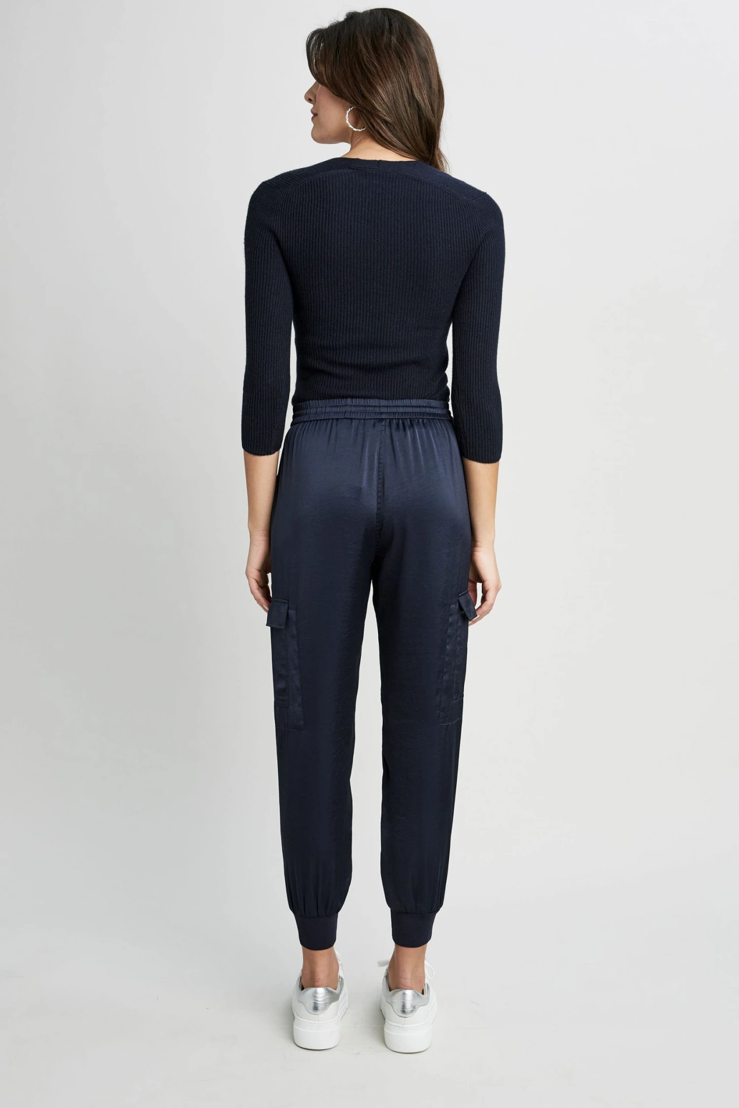 Elie Tahari Cargo Satin Pant Pants 7 Elie Tahari Cargo Satin Pant Pants