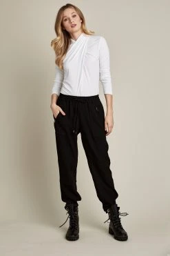 Elie Tahari Buckle Cargo Pant