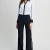Elie Tahari Side Slit Pant Pants 1 Elie Tahari Side Slit Pant Pants