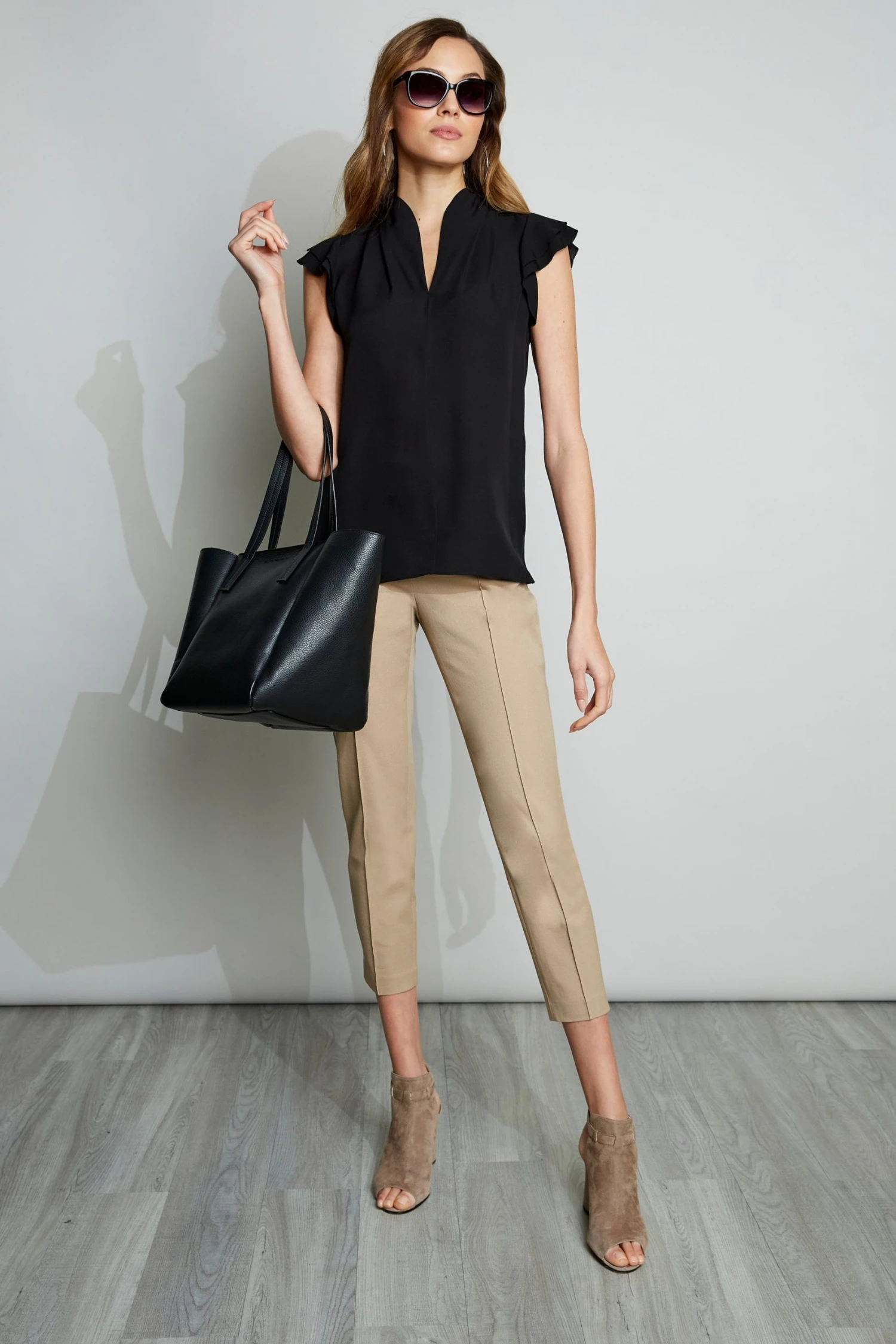 Elie Tahari Tops Flutter Sleeve Shirt 4 Elie Tahari Tops Flutter Sleeve Shirt