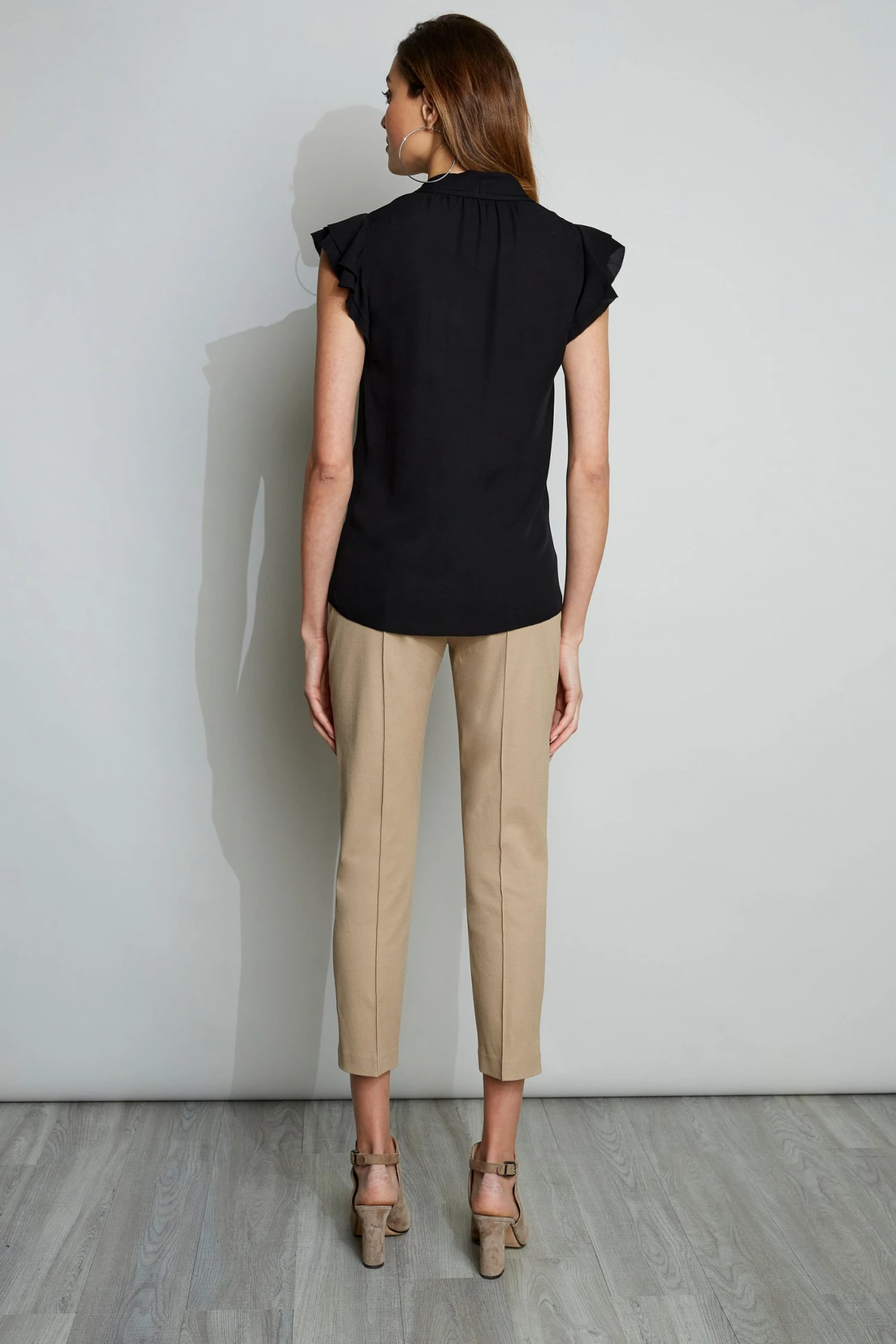 Elie Tahari Tops Flutter Sleeve Shirt 5 Elie Tahari Tops Flutter Sleeve Shirt