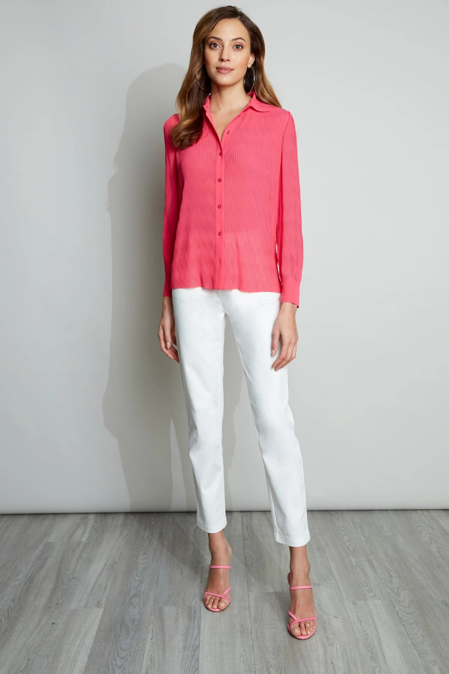 Elie Tahari Tops Pleated Shirt 4 Elie Tahari Tops Pleated Shirt