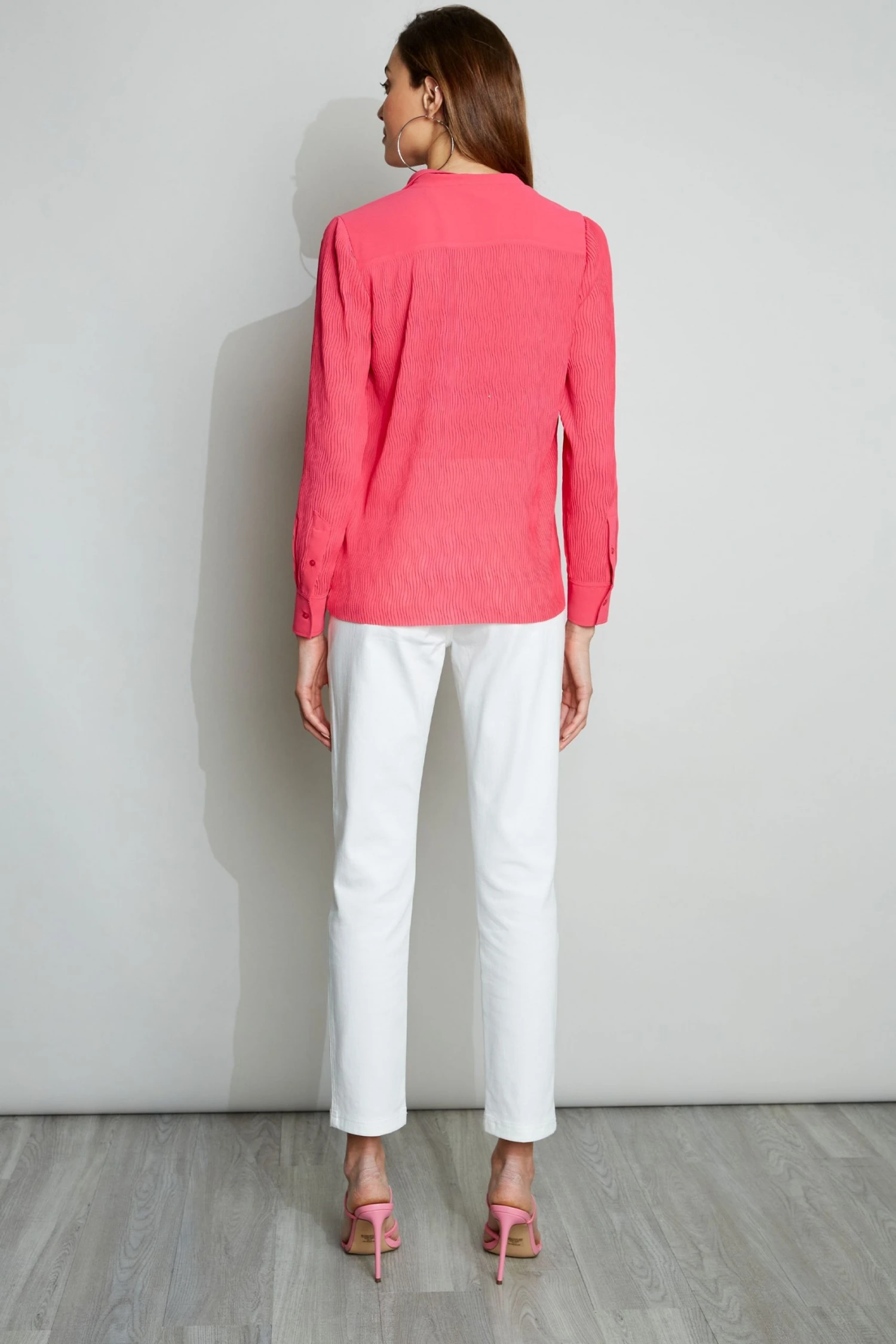 Elie Tahari Tops Pleated Shirt 7 Elie Tahari Tops Pleated Shirt