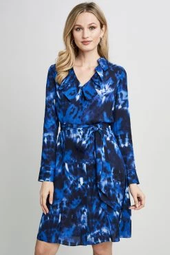 Elie Tahari Dresses & Jumpsuits Shibori Origami Shirt Dress