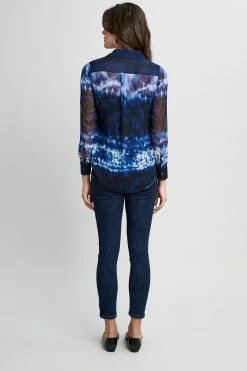 Elie Tahari Shibori Utility Shirt 11 Elie Tahari Shibori Utility Shirt