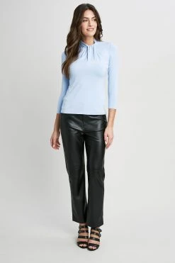 Elie Tahari 3/4 Twisted Knit Knits