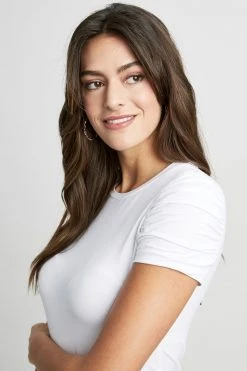 Elie Tahari Knits Ruched Sleeve Knit 9 Elie Tahari Knits Ruched Sleeve Knit