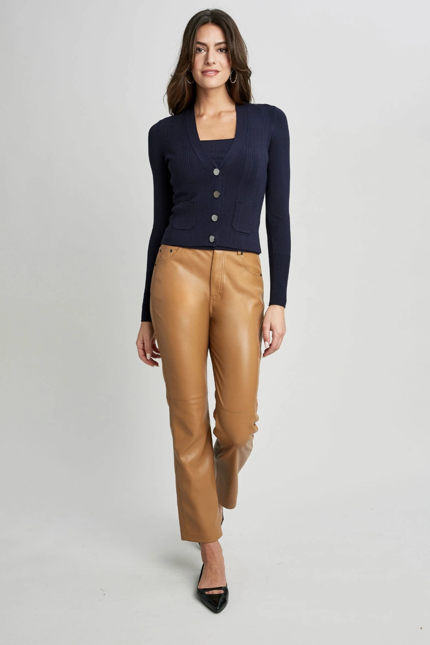 Elie Tahari Ribbed Cardigan 5 Elie Tahari Ribbed Cardigan