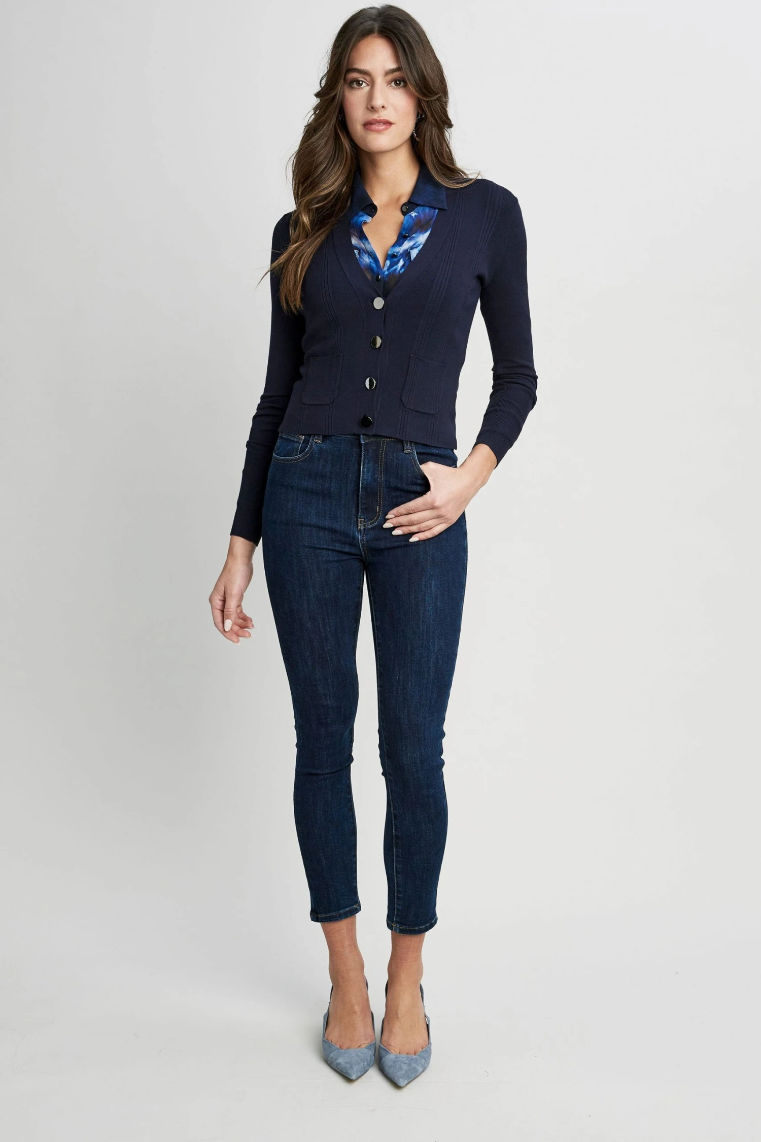 Elie Tahari Ribbed Cardigan 7 Elie Tahari Ribbed Cardigan