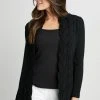 Elie Tahari Cable Cardigan Sweaters 1 Elie Tahari Cable Cardigan Sweaters