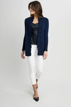 Elie Tahari Cable Cardigan 9 Elie Tahari Cable Cardigan