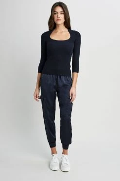 Elie Tahari Sweaters Silk/Cashmere Contour Sweater 10 Elie Tahari Sweaters Silk/Cashmere Contour Sweater