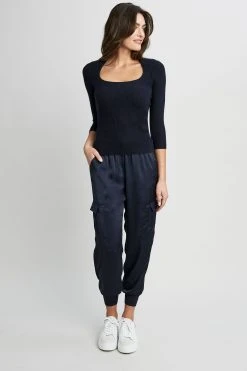 Elie Tahari Sweaters Silk/Cashmere Contour Sweater 8 Elie Tahari Sweaters Silk/Cashmere Contour Sweater