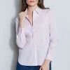 Elie Tahari Tops Embroidered Shoulder Shirt 1 Elie Tahari Tops Embroidered Shoulder Shirt