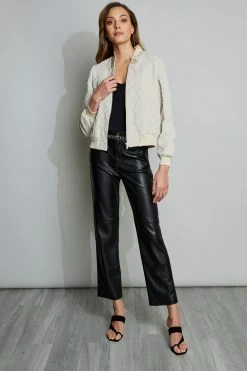 Elie Tahari Jackets & Blazers Jacquard Bomber