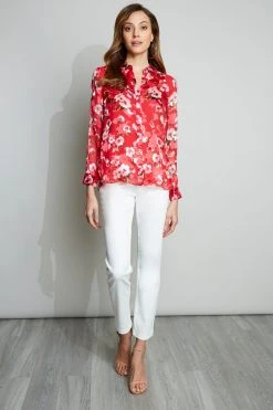 Elie Tahari Tops Primrose Shirt