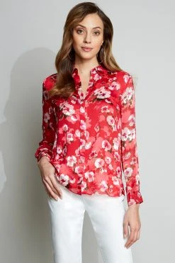 Elie Tahari Tops Primrose Shirt
