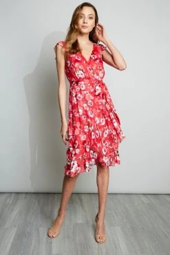 Elie Tahari Primrose Burnout Dress 12 Elie Tahari Primrose Burnout Dress