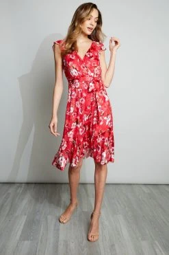 Elie Tahari Primrose Burnout Dress