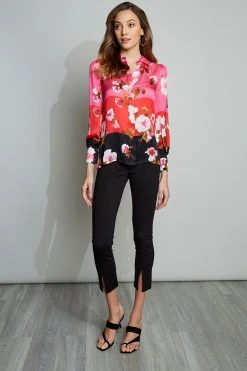 Elie Tahari Ombre Primrose Shirt Tops