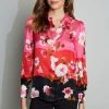 Elie Tahari Ombre Primrose Shirt Tops 1 Elie Tahari Ombre Primrose Shirt Tops