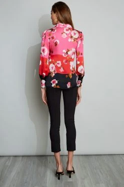 Elie Tahari Ombre Primrose Shirt Tops