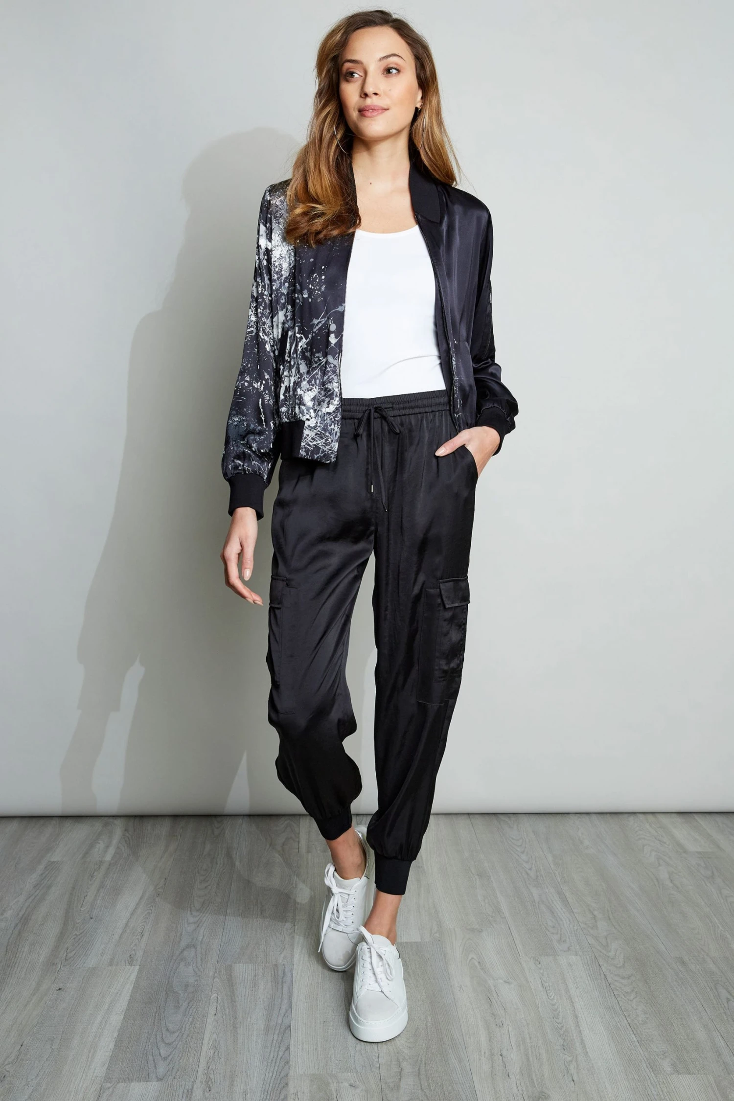 Elie Tahari Jackets & Blazers Silk Galaxy Jacket 6 Elie Tahari Jackets & Blazers Silk Galaxy Jacket