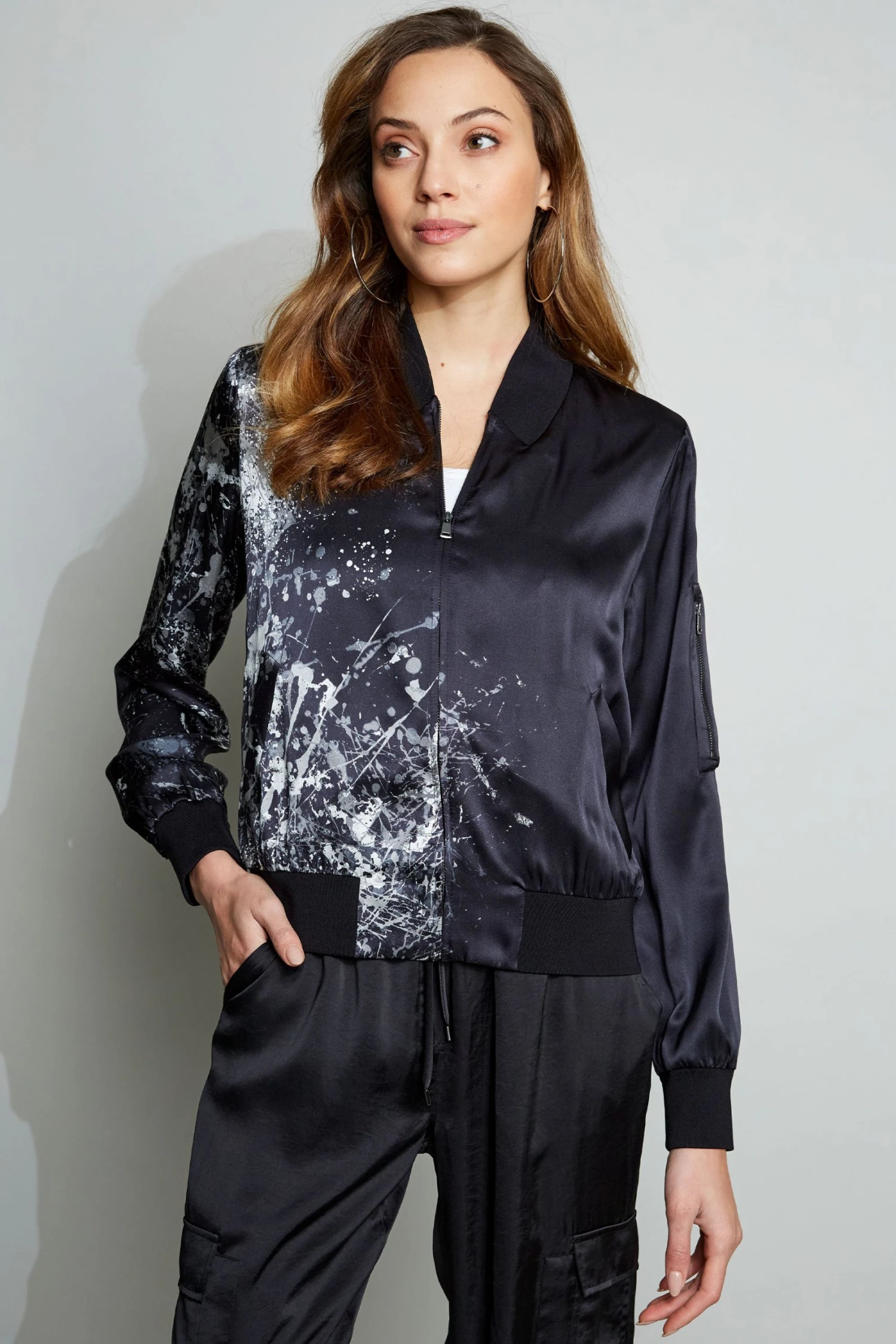 Elie Tahari Jackets & Blazers Silk Galaxy Jacket 5 Elie Tahari Jackets & Blazers Silk Galaxy Jacket