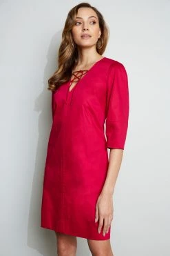 Elie Tahari Dresses & Jumpsuits Tie Up Poplin Dress