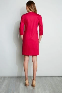 Elie Tahari Dresses & Jumpsuits Tie Up Poplin Dress