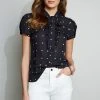 Elie Tahari Tops Dot Ruffle Shirt 2 Elie Tahari Tops Dot Ruffle Shirt