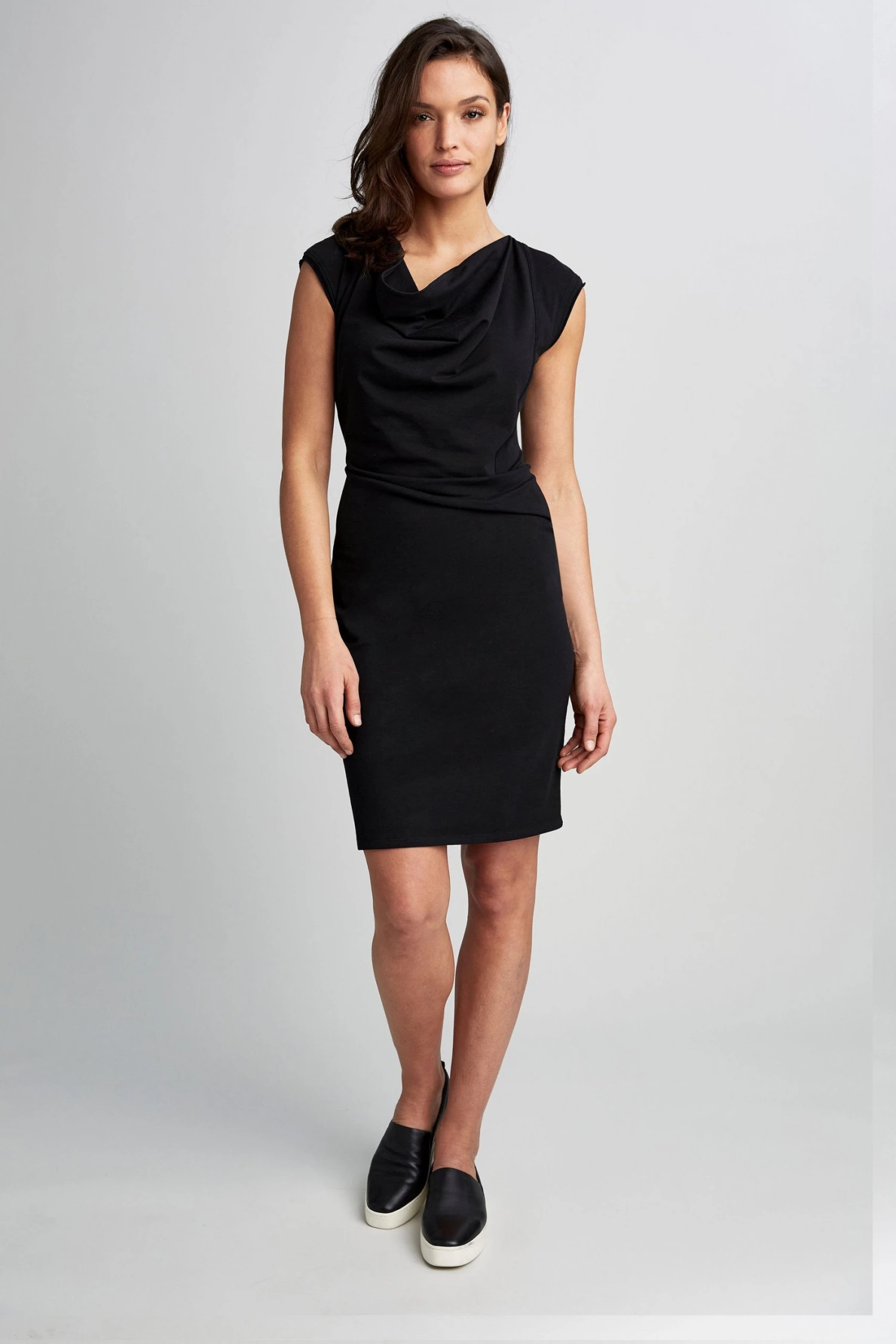 Elie Tahari Cowl Ruched Dress Dresses & Jumpsuits 6 Elie Tahari Cowl Ruched Dress Dresses & Jumpsuits