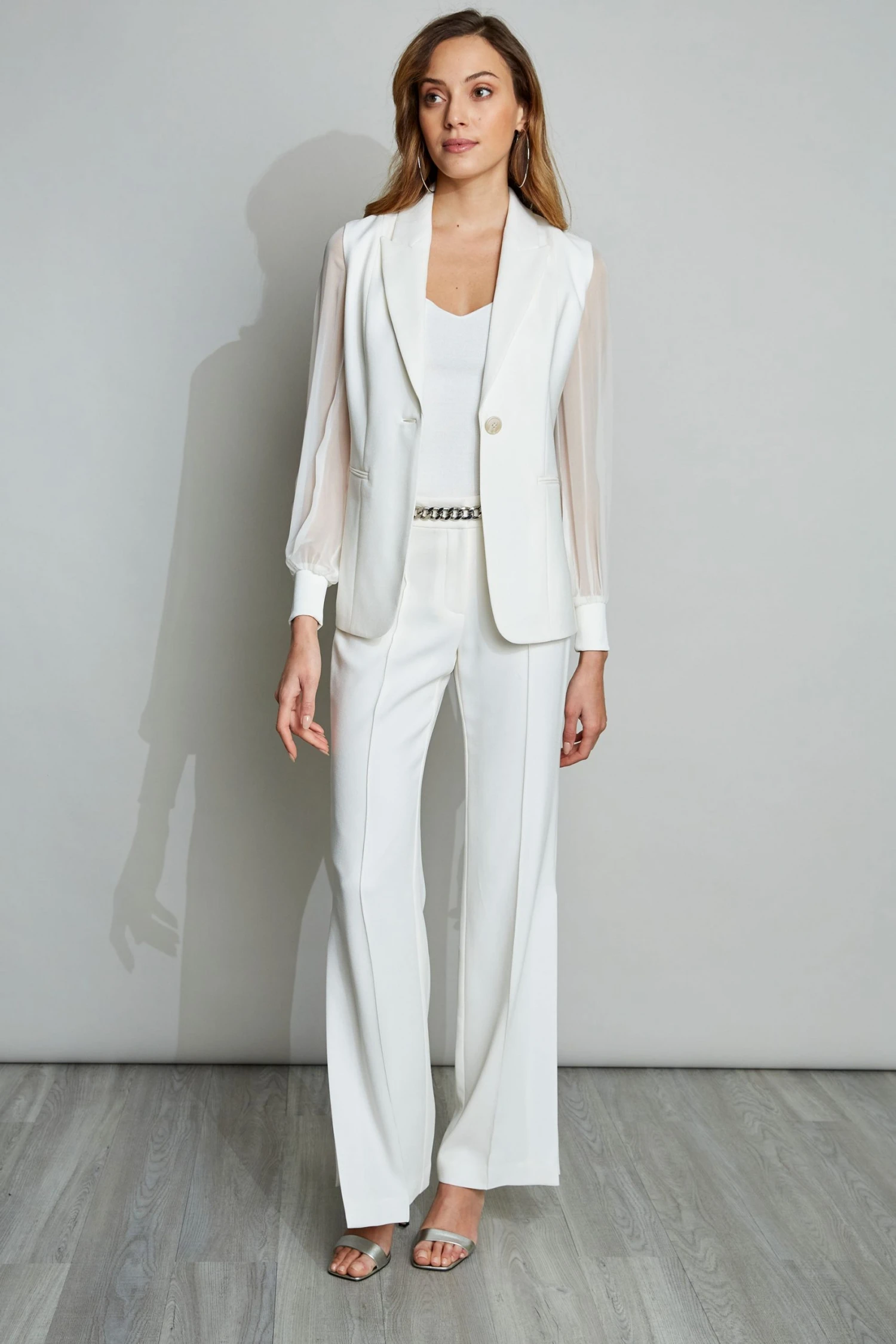 Elie Tahari Chiffon Sleeve Blazer Jackets & Blazers 7 Elie Tahari Chiffon Sleeve Blazer Jackets & Blazers