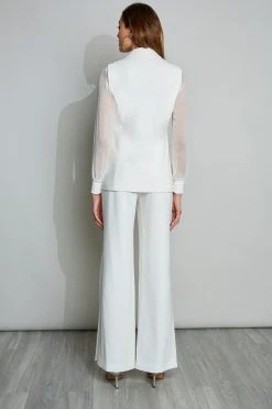 Elie Tahari Chiffon Sleeve Blazer Jackets & Blazers 15 Elie Tahari Chiffon Sleeve Blazer Jackets & Blazers