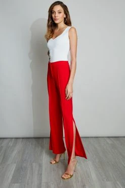 Elie Tahari Pants Side Slit Pant 17 Elie Tahari Pants Side Slit Pant