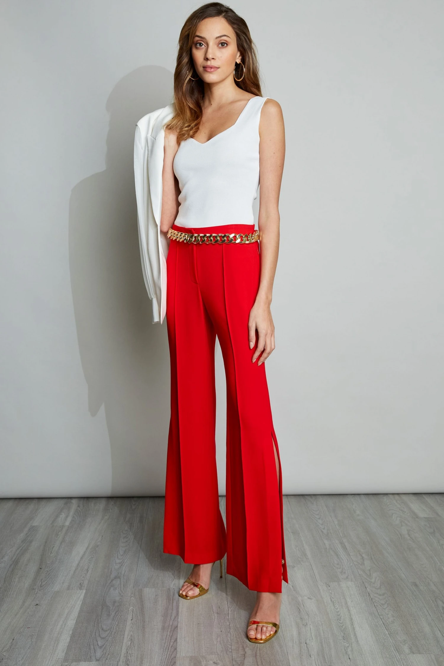 Elie Tahari Pants Side Slit Pant 10 Elie Tahari Pants Side Slit Pant