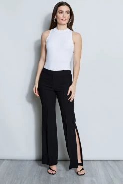 Elie Tahari Side Slit Pant Pants