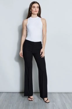 Elie Tahari Side Slit Pant Pants