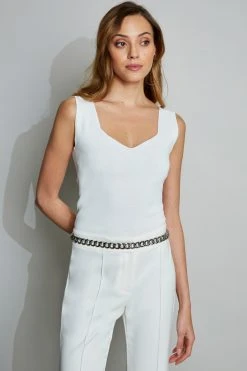 Elie Tahari Suits Contour Tank Sweater 9 Elie Tahari Suits Contour Tank Sweater