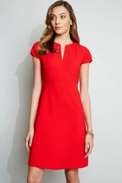 Elie Tahari Short Sleeve Dart Dress Dresses & Jumpsuits 14 Elie Tahari Short Sleeve Dart Dress Dresses & Jumpsuits