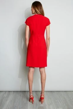Elie Tahari Short Sleeve Dart Dress Dresses & Jumpsuits 15 Elie Tahari Short Sleeve Dart Dress Dresses & Jumpsuits