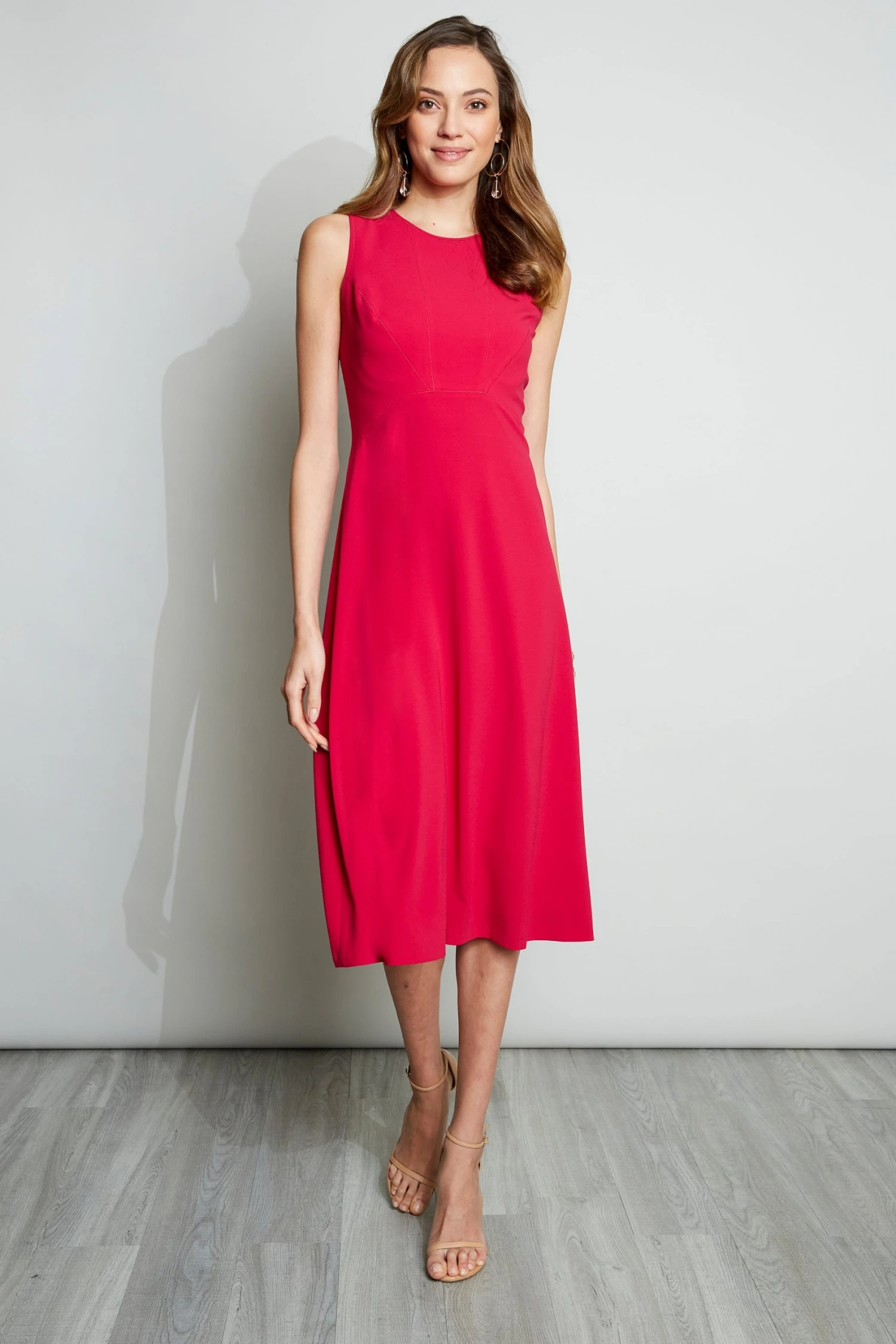 Elie Tahari Fit & Flare Midi Dress 5 Elie Tahari Fit & Flare Midi Dress