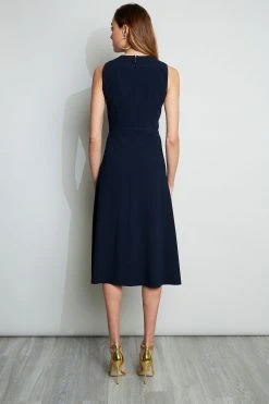 Elie Tahari Fit & Flare Midi Dress 9 Elie Tahari Fit & Flare Midi Dress